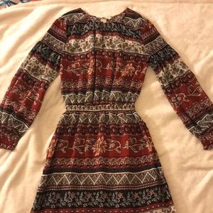 NWOT! H&M Bohemian Maxi Dress - Long Sleeve or Quarter Sleeve 🤎